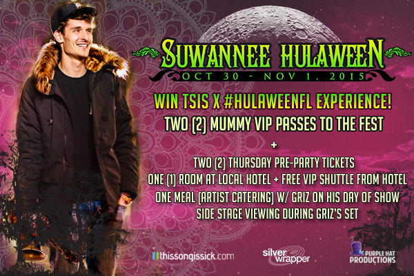 GRiZ Wants You To Come Party With Him For Hulaween Festival and Have Dinner In This Giveaway