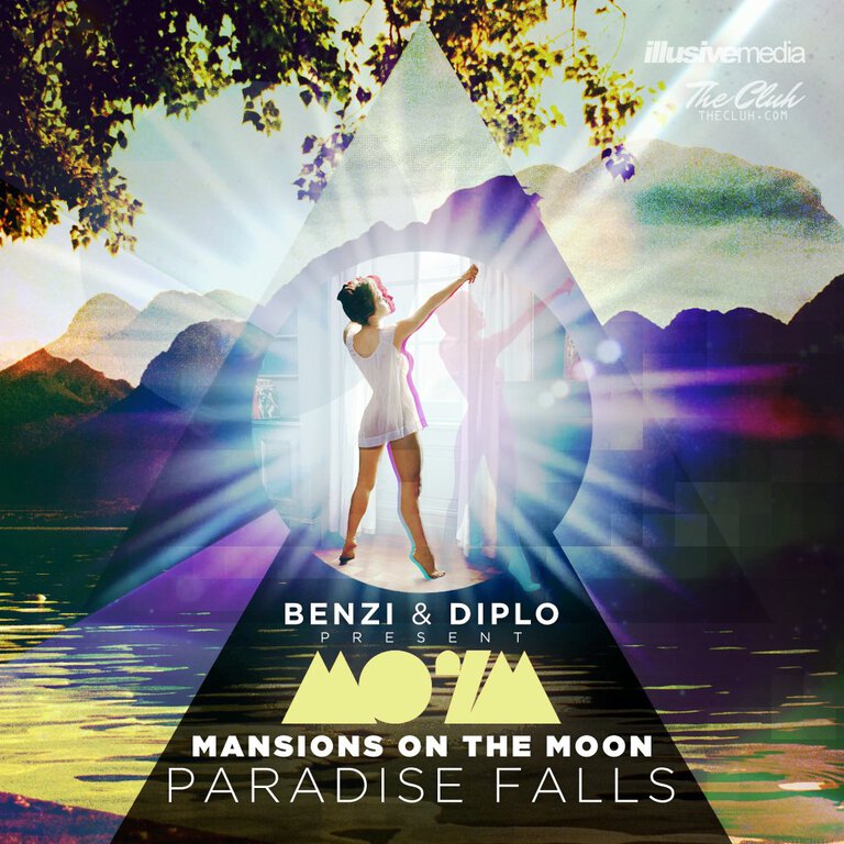 Mansions on the Moon - Paradise Falls (Presented by DJ Benzi & Diplo): Sick New Chilled Out Electronic/Indie Album