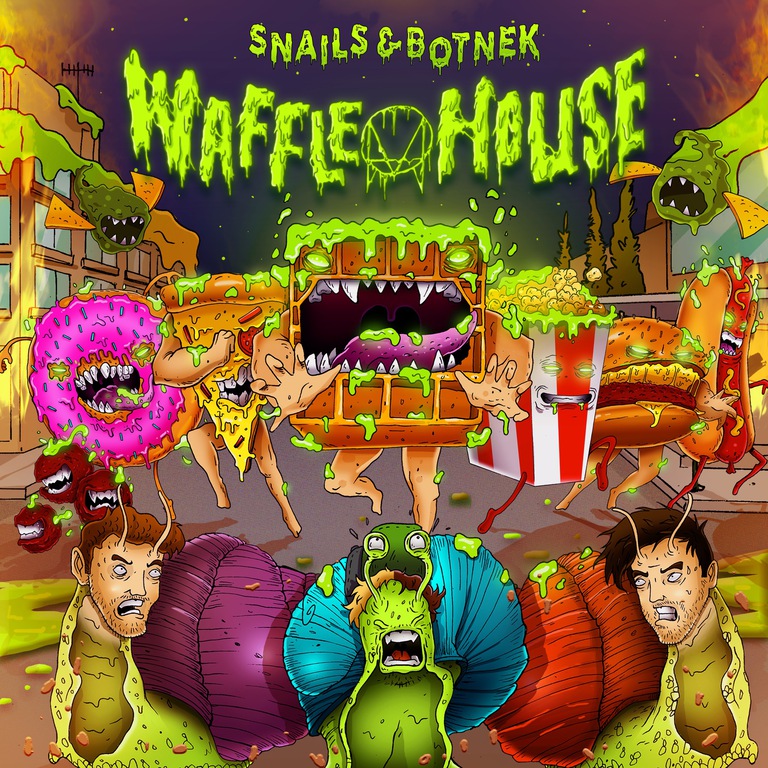 Snails Waffle House Artwork