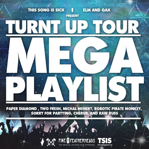 The Turnt Up Tour MEGA Playlist : Over 40 Song Playlist With Unreleased Content from Paper Diamond