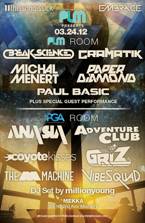 Thissongissick and PLM Present An Ultra Music Festival Late Night Party in Miami featuring A Stacked Lineup!