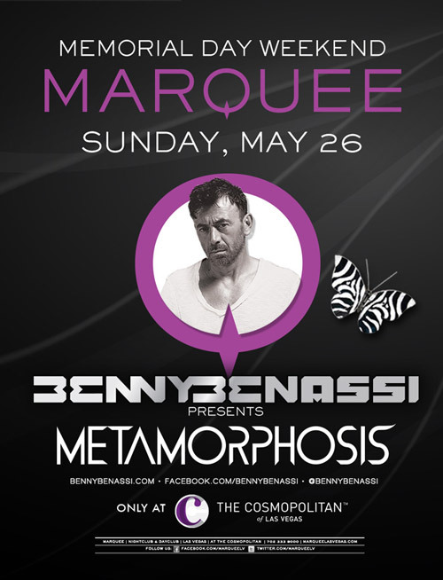 Win a VIP Experience to see Benny Benassi at Marquee Las Vegas [GIVEAWAY]