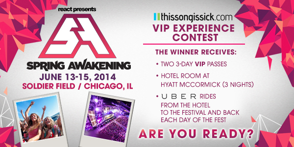 Win VIP Passes and Hotel to Spring Awakening Music Festival 2014