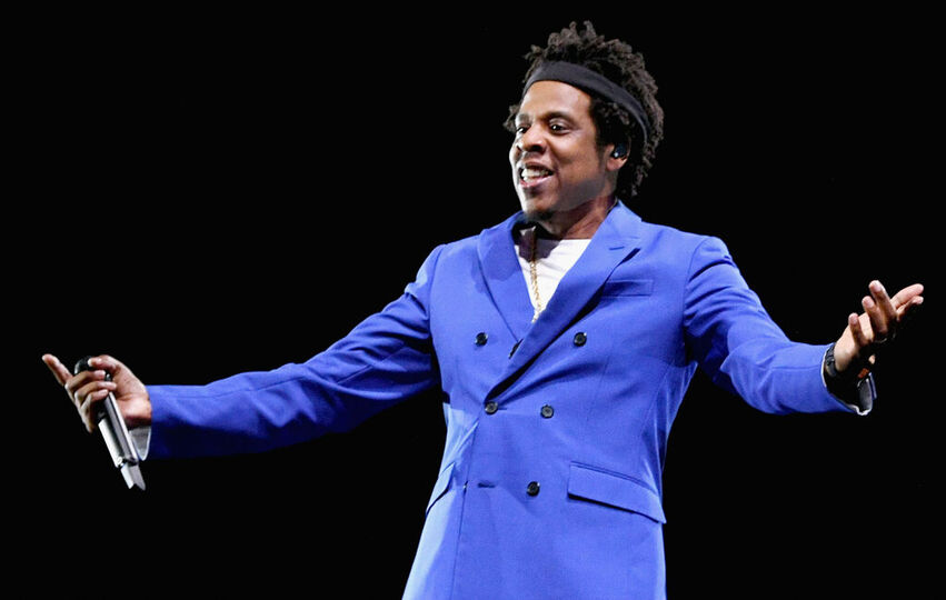 Jay Z Blue Suit