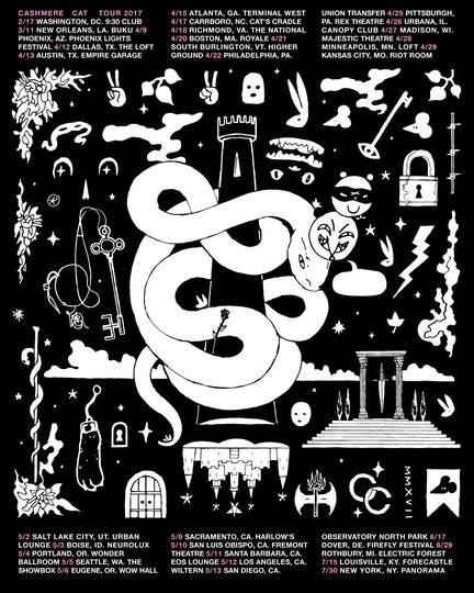 cashmere cat 2017 tour