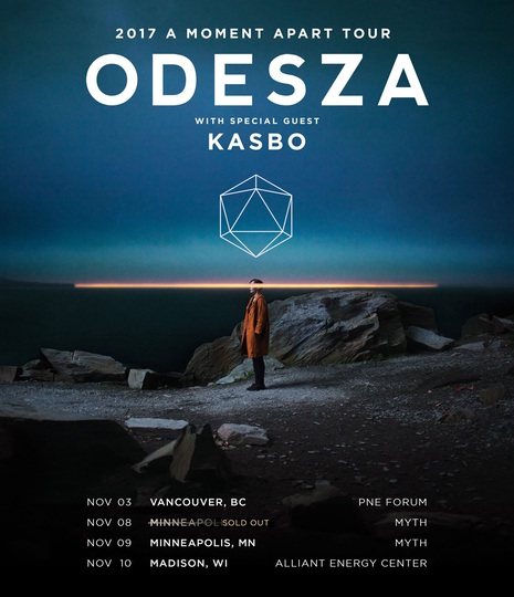 Kasbo ODESZA Dates