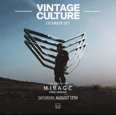 Vintage Culture Brooklyn Mirage 2023