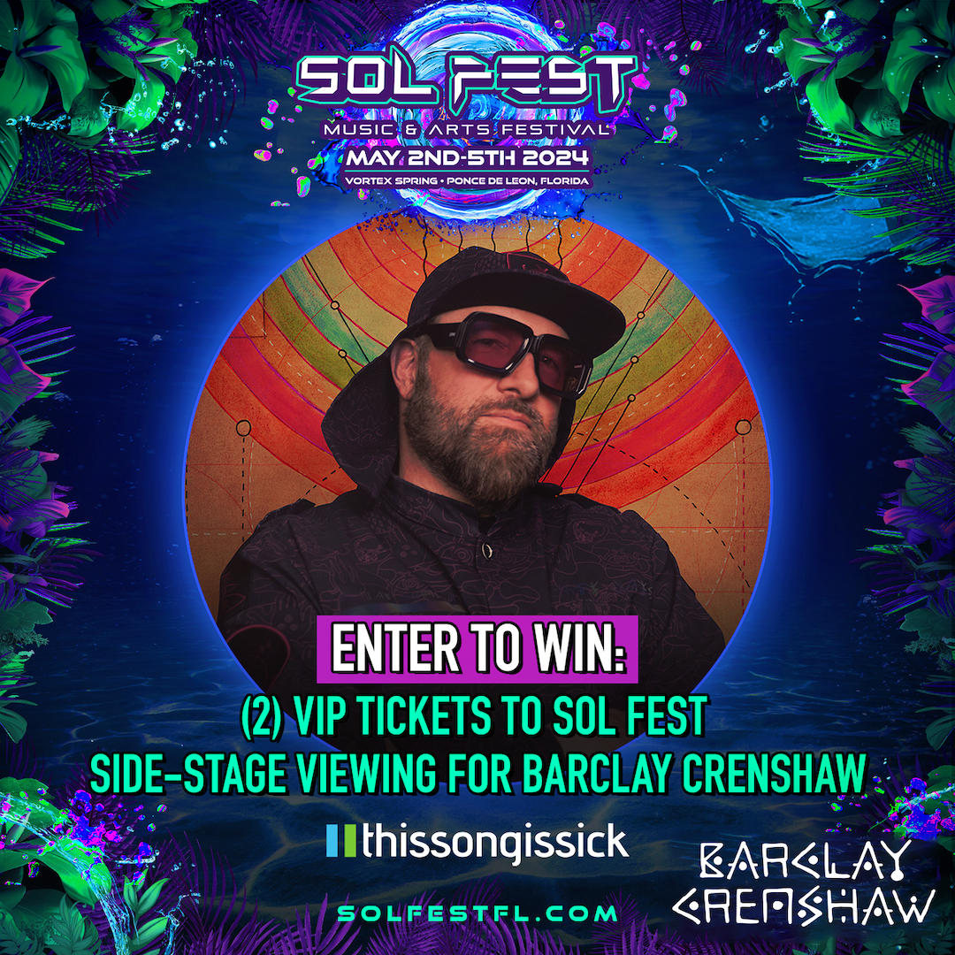 CONTEST | Win a Pair of VIP Tickets to Sol Fest & Side-Stage Viewing for Barclay Crenshaw